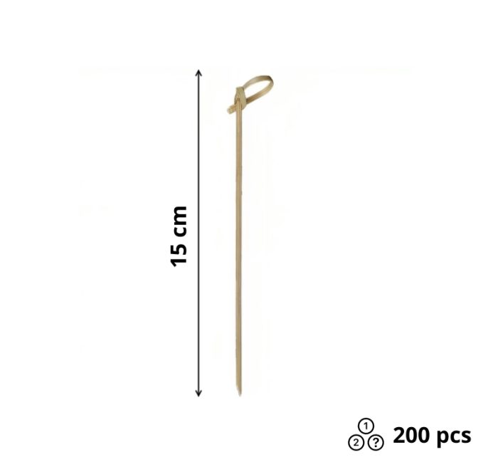 Pikalica od bambusa 15 cm Čvor 200 kom