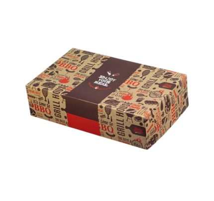 Papirnata posuda 29×17,4×8 cm ENJOY GRILL, BBQ Aluminium [20 kom/pak]