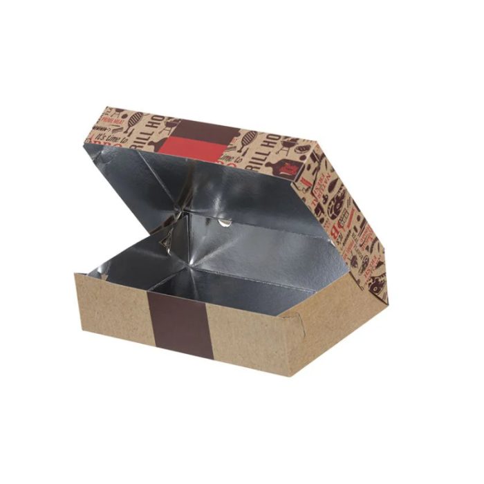 Papirnata posuda ENJOY GRILL, BBQ Aluminium 250x175x60 mm [7 kom/pak]