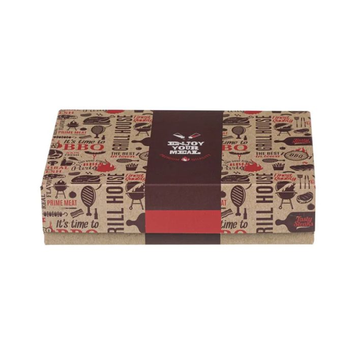 Papirnata posuda ENJOY GRILL, BBQ Aluminium 250x175x60 mm [7 kom/pak]