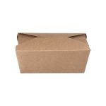 Papirnata posuda 1400 ml 150x120x63 mm kraft 50 kom