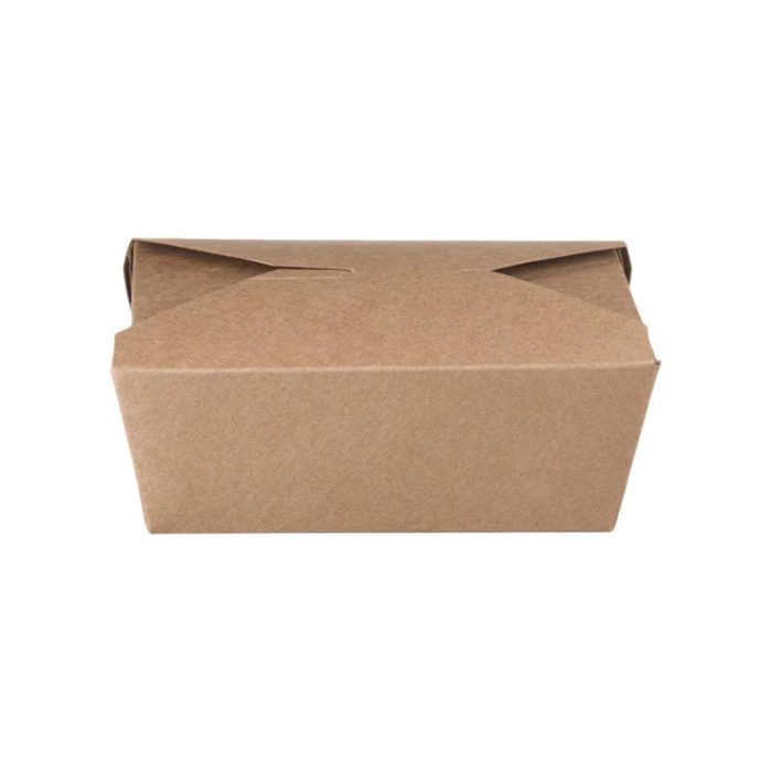 Papirnata posuda 1400 ml 150x120x63 mm kraft 50 kom