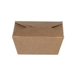 Papirnata posuda 800 ml 112х90х64 mm kraft 50 kom