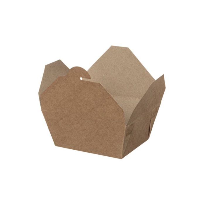Papirnata posuda 800 ml 112х90х64 mm kraft 50 kom