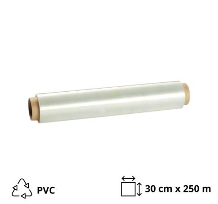 Folija prehrambena PVC 30 cm x 250m