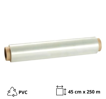 Folija prehrambena PVC 45 cm x 250m