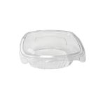 Posuda s ravnim poklopcem rPET 375 ml prozirna [100 kom/pak]
