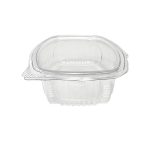 Posuda s ravnim poklopcem rPET 750 ml prozirna [100 kom/pak]