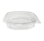 Posuda s ravnim poklopcem rPET 1000 ml prozirna [100 kom/pak]