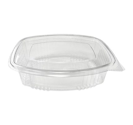 Posuda s ravnim poklopcem rPET 1000 ml prozirna [100 kom/pak]