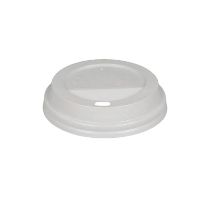 Poklopac s rupom PP d=80 mm bjeli 100 kom
