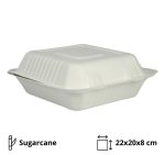 Embalaža BIO 22х20х8 cm sladkorni trs [200 kom/pak]
