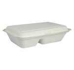 Embalaža BIO 23х16х8 cm 2-delna sladkorni trs [50 kom/pak]