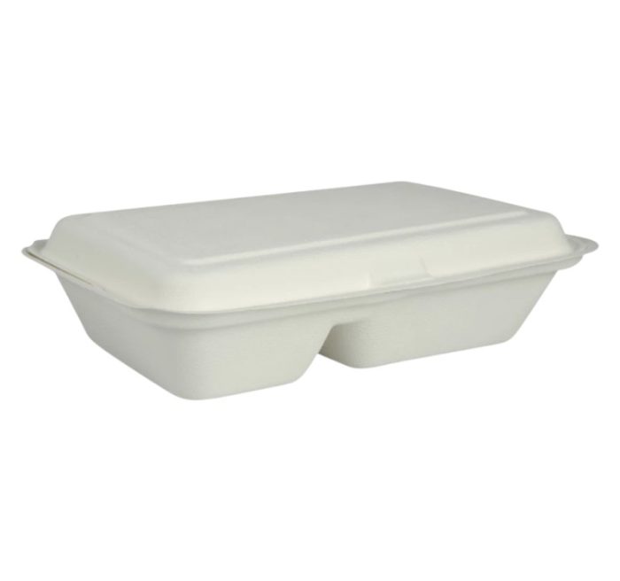 Embalaža BIO 23х16х8 cm 2-delna sladkorni trs [50 kom/pak]
