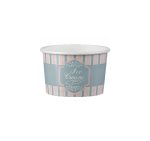 Papirnata skodelica120 ml (4oz) ICE CREAM design d=7,7cm, h=4,8cm [50 kom/pak]