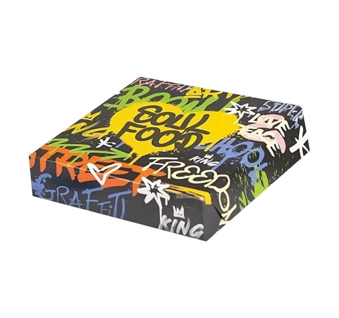 Papirnata posuda Soul Food 200x200x50 mm (unutarnja metalizirana PET) [125 kom/pak]