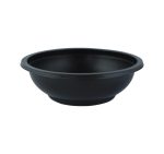 Posuda PP 350 ml d=145 mm h=50 mm crna, bez poklopca [50 kom/pak]