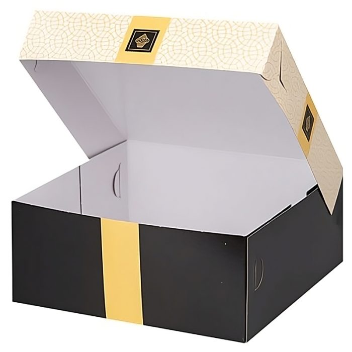 Kutija s poklopcem za desert 19x19x8 cm Sweet Street [15 kom/pak]