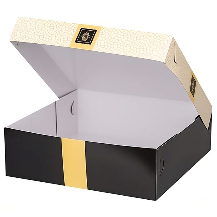 Kutija s poklopcem za desert 25x25x8 cm Sweet Street [3 kom/pak]
