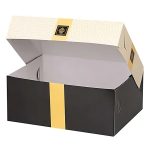 Kutija s poklopcem za desert 30x30x10 cm Sweet Street [14 kom/pak]