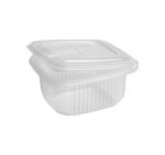 Posuda za poklopcem PP 500 ml 134×120х65 mm prozirna [50 kom/pak]