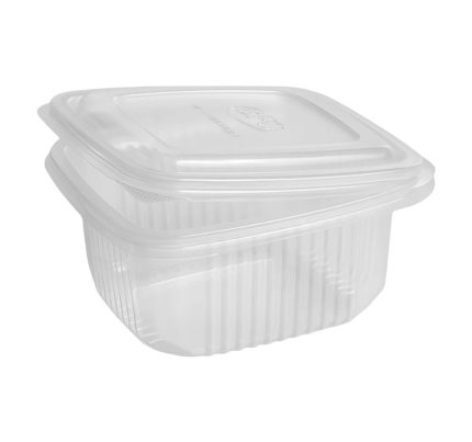 Posuda za poklopcem РР 1000ml 170х163x70mm prozirna [50 kom/pak]