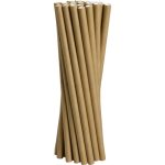 Slamke papirnate  l=250 mm d=8 mm kraft 100 kom/pak [5 kom/pak]