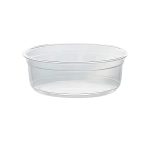 Posuda PET 250ml DELI d=117mm, h=45mm prozorna, bez poklopca [50 kom/pak]