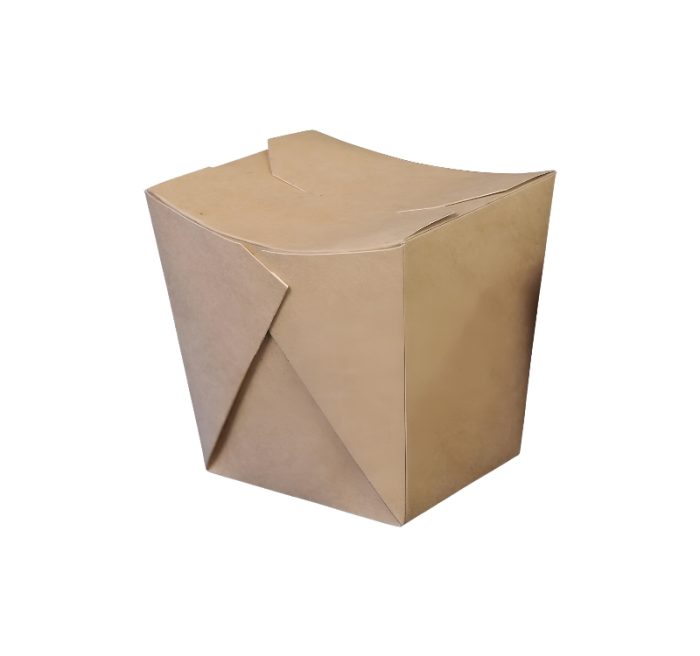 Posuda papirnata WOK 700ml 100x90x70mm, kraft [50 kom/pak]