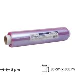Folija prehrambena PVC 30 cm x300 m 8 μm Cut Box