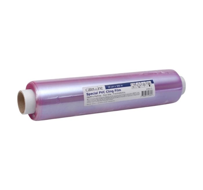Folija prehrambena PVC 30 cm x300 m 8 μm Cut Box