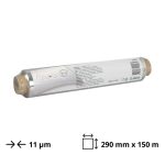 Folija ALU 290 mm x 150 m, 11 μm