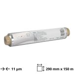 Folija ALU 290 mm x 150 m, 11 μm