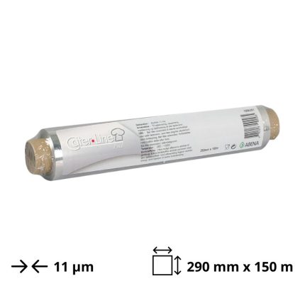 Folija ALU 290 mm x 150 m, 11 μm
