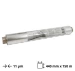 Folija ALU 440 mm x 150 m, 11 μm