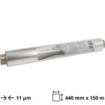 Folija ALU 440 mm x 150 m, 11 μm