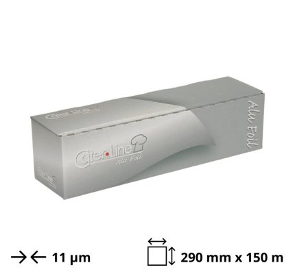 Folija ALU 290 mm x 150 m, 11 μm Cut Box