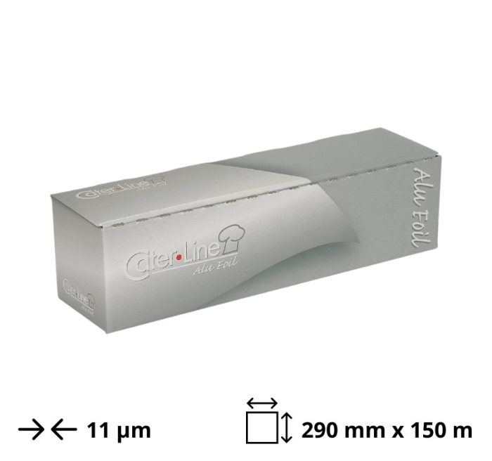 Folija ALU 290 mm x 150 m, 11 μm Cut Box