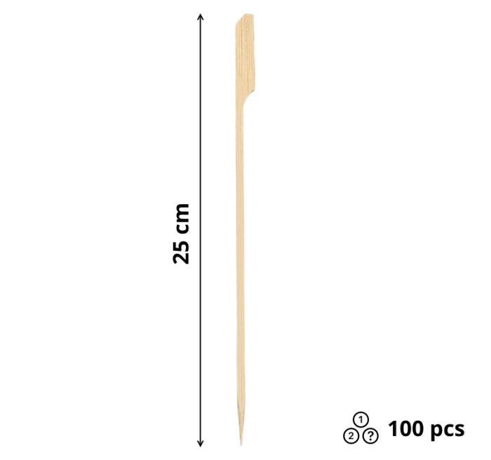 Pikalica od bambusa 25cm Golf100 kom