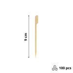 Pikalica od bambusa 9cm Golf 100 kom