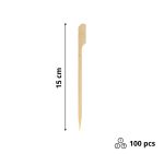 Pikalica od bambusa 15cm Golf 100 kom