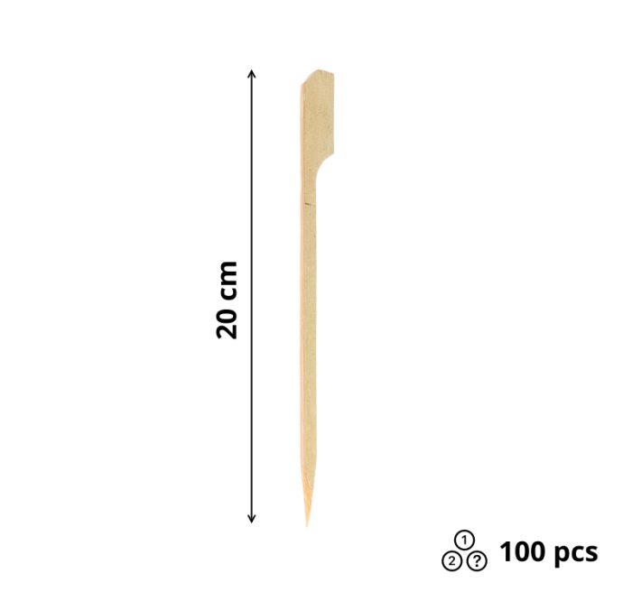 Pikalica od bambusa 20cm Golf 100 kom