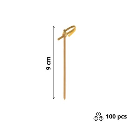 Pikalica od bambusa 9cm Čvor 100 kom