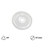 Poklopac PP za papirnatu posudu 440 ml d=97 mm 25 kom
