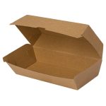Kutija Fast Food BIO kraft 205x100x80 mm 100 kom