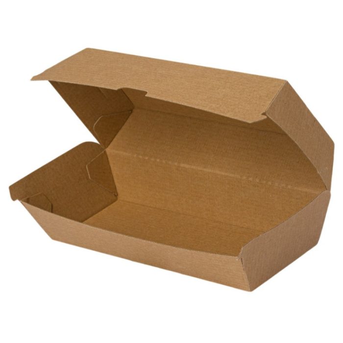 Kutija Fast Food BIO kraft 205x100x80 mm 100 kom