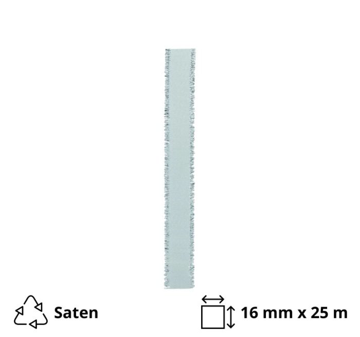 Satenska traka 16 mm x 25 m plava
