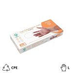Rukavice CPE bez pudera 100 kom/pak L