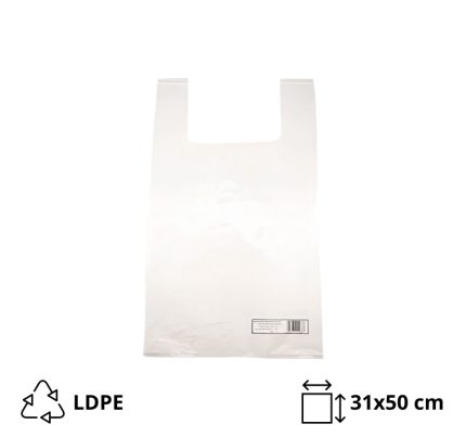 Vreća tregerica LDPE 31х50 cm 1 kg
