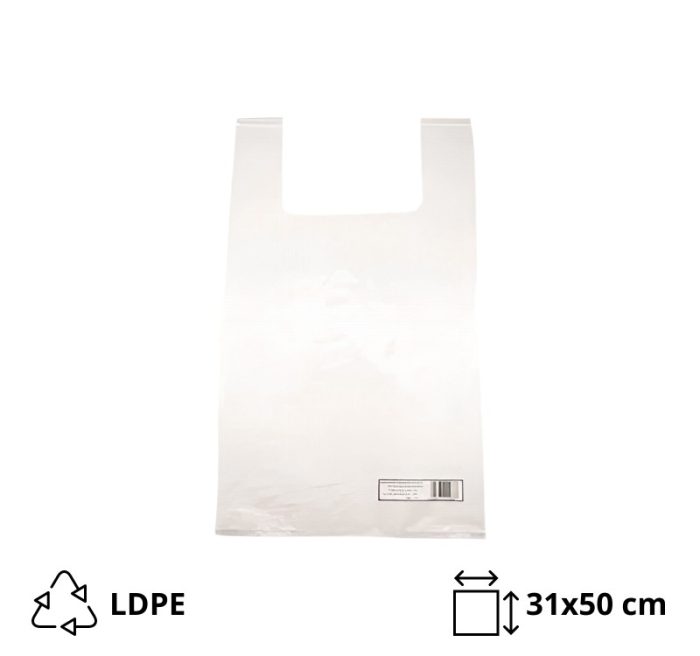 Vreća tregerica LDPE 31х50 cm 1 kg